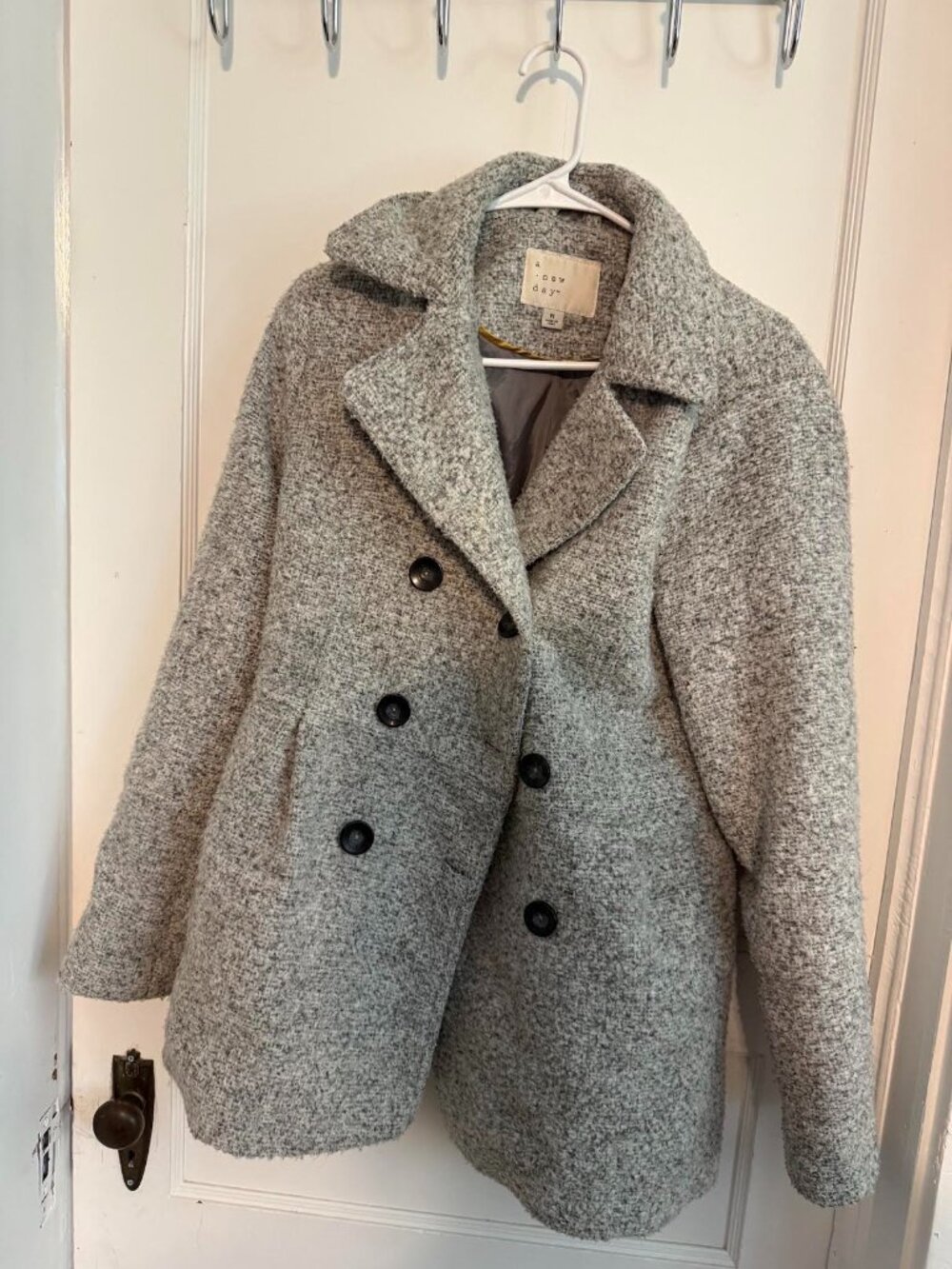 Double Breasted Peacoat